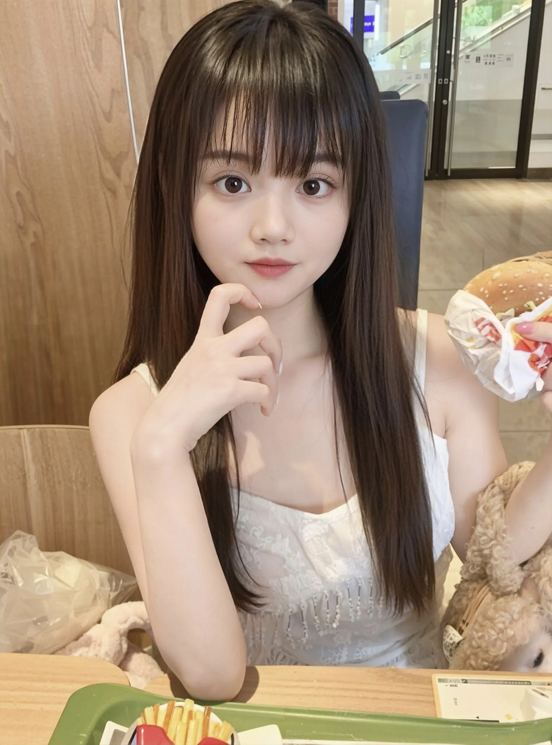 悦悦，新人刚下海，完美炮架子