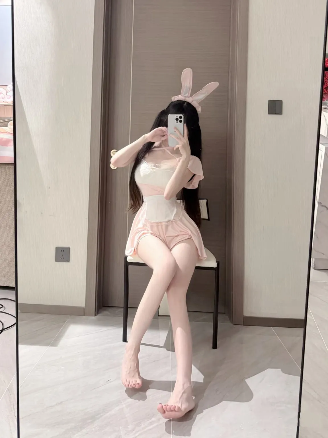 Y4491A-钱箐 长宁白虎三点粉流利英语 Gallery 2