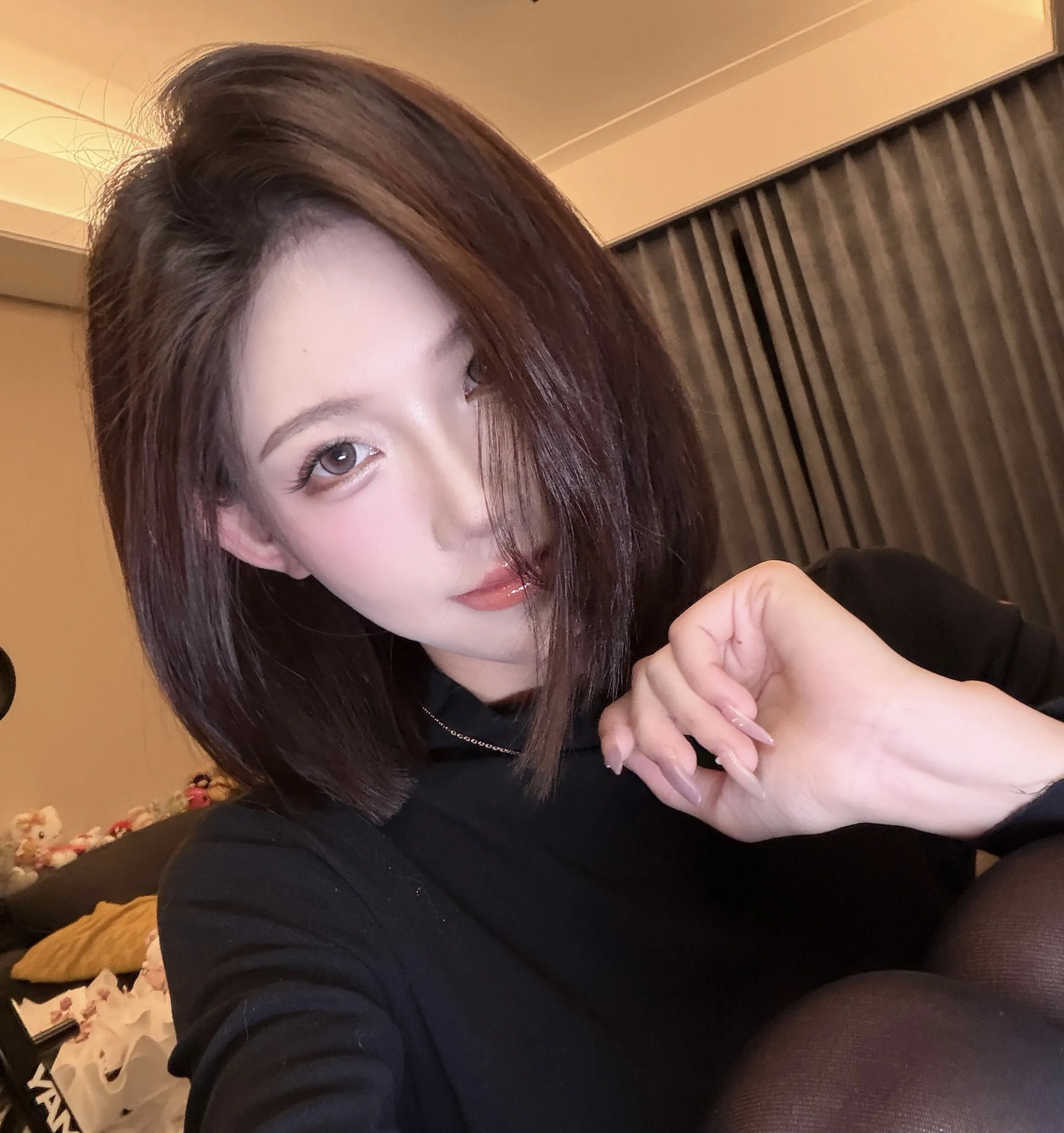 黄埔 蕾蕾 气质长腿女神 短发控