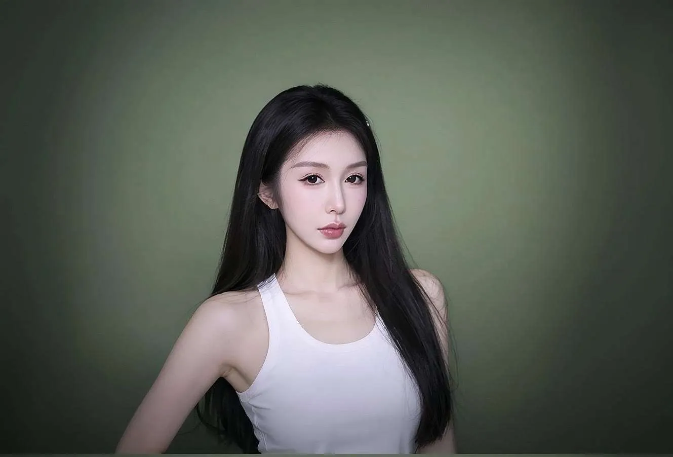 湾湾 淘宝模特兼职 皮肤雪白 筷子腿 Gallery 1