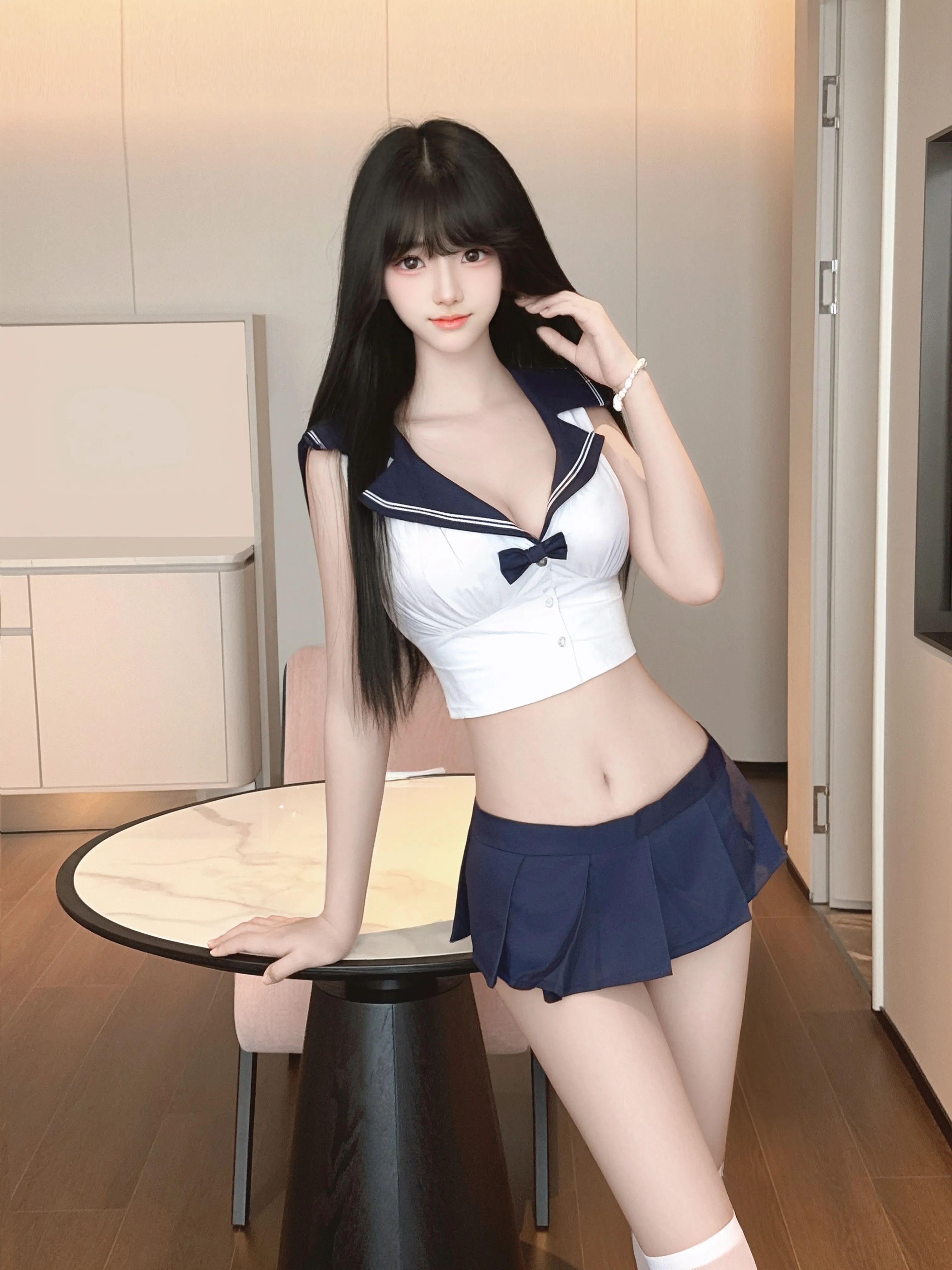 闵行新人 米子琪08🐻D纯天然176一线天 Gallery 8