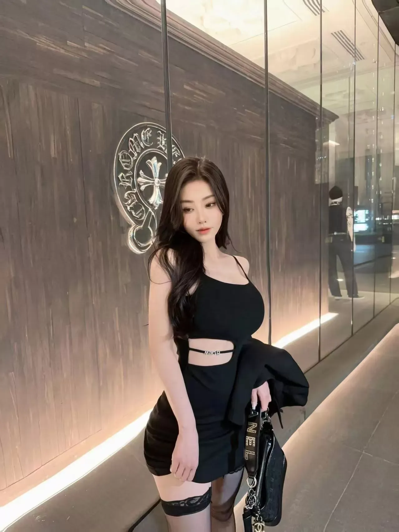 爆款极品新人澳门会所嫩模🦋满满🔥 Gallery 4