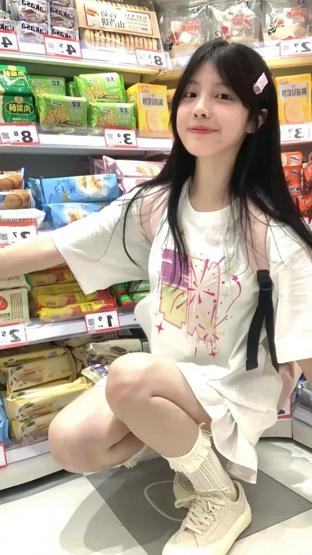 灵灵 在校女高软萌清纯笑容小天使