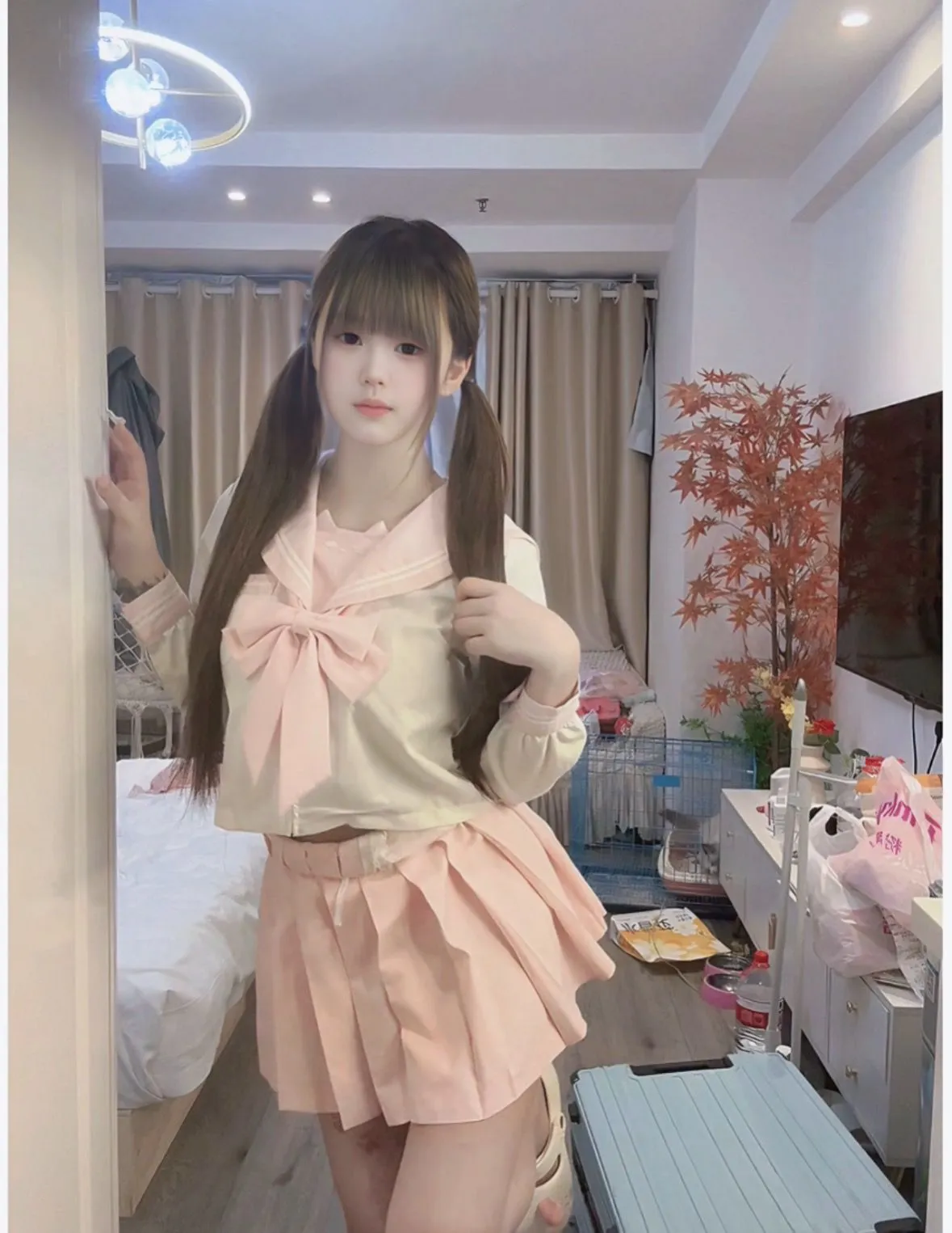 静安165D小纯08萌萌温柔可爱三点粉 Gallery 3