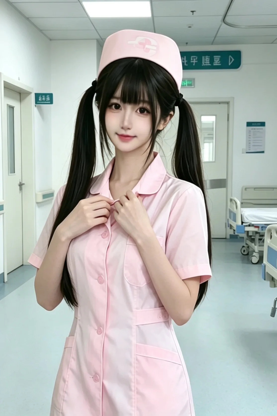 Y4831-薇薇 浦东白虎甜妹萝莉护士长 172E.08 Gallery 5