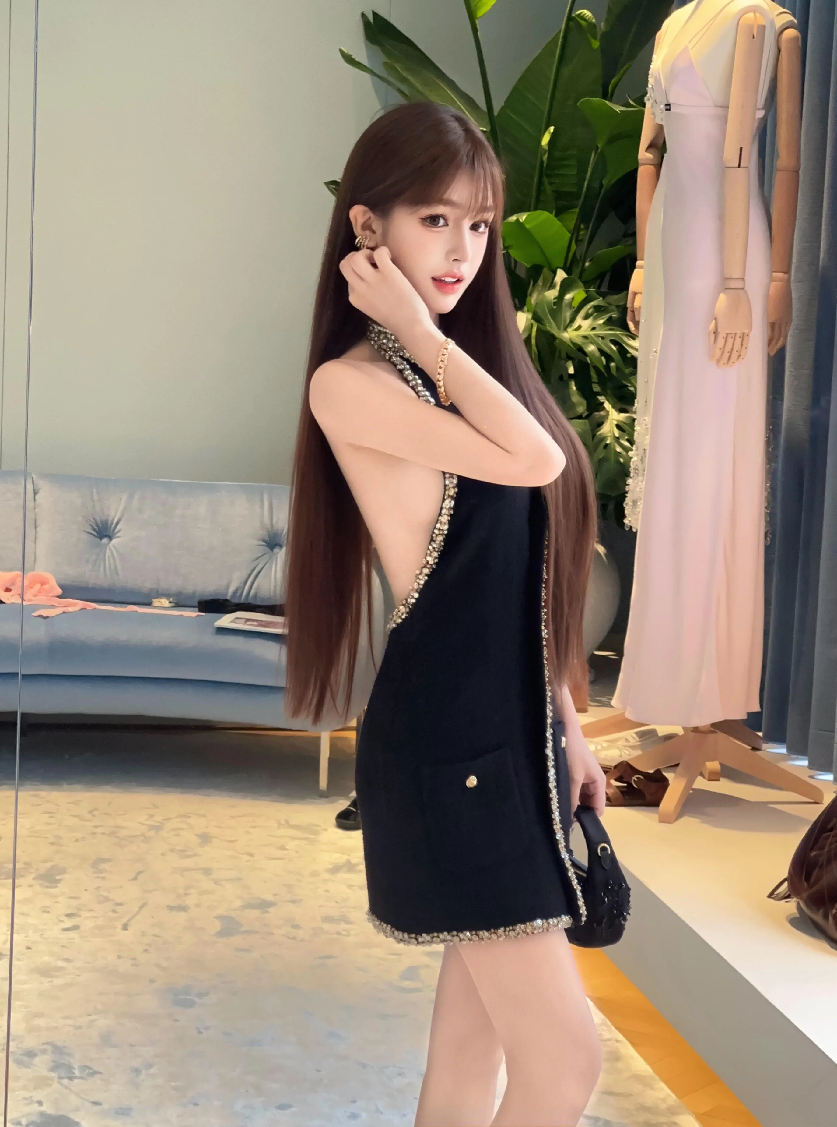 Y2215-诗雨 普陀硬万可纯可御网拍模特 170D Gallery 5