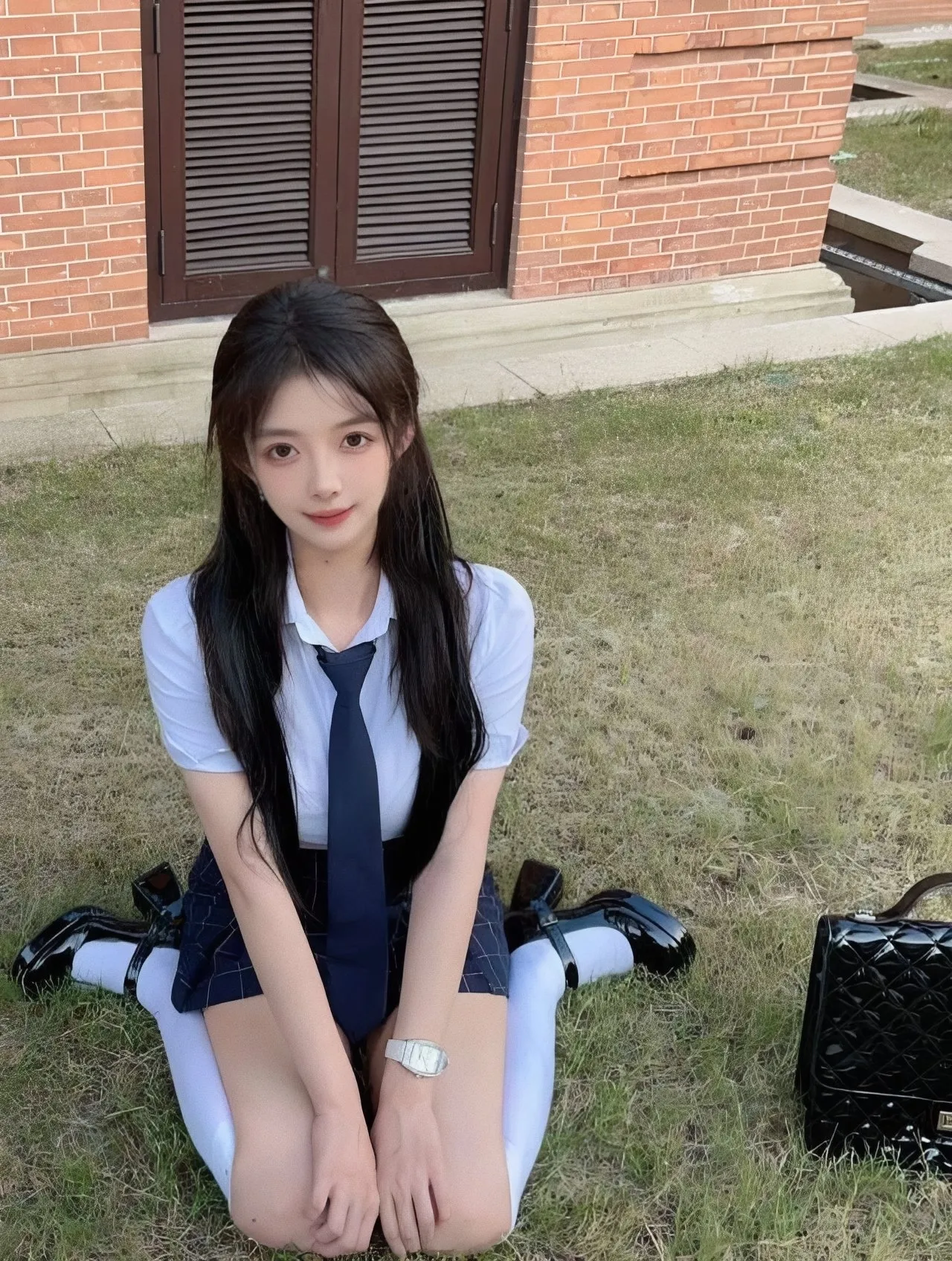 栗子🌰超瘦筷子腿jk萝莉 Gallery 4