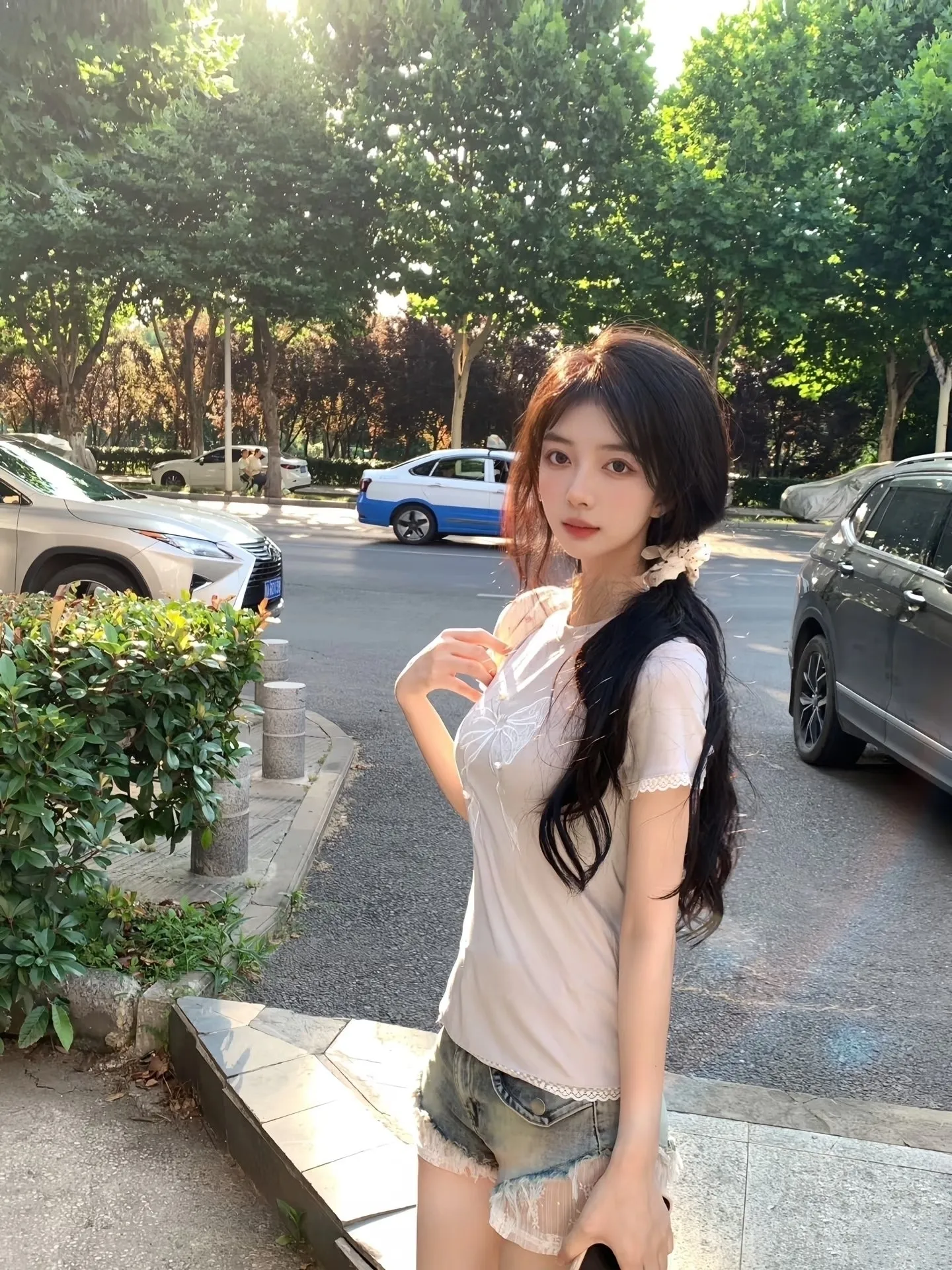 栗子🌰超瘦筷子腿jk萝莉 Gallery 8