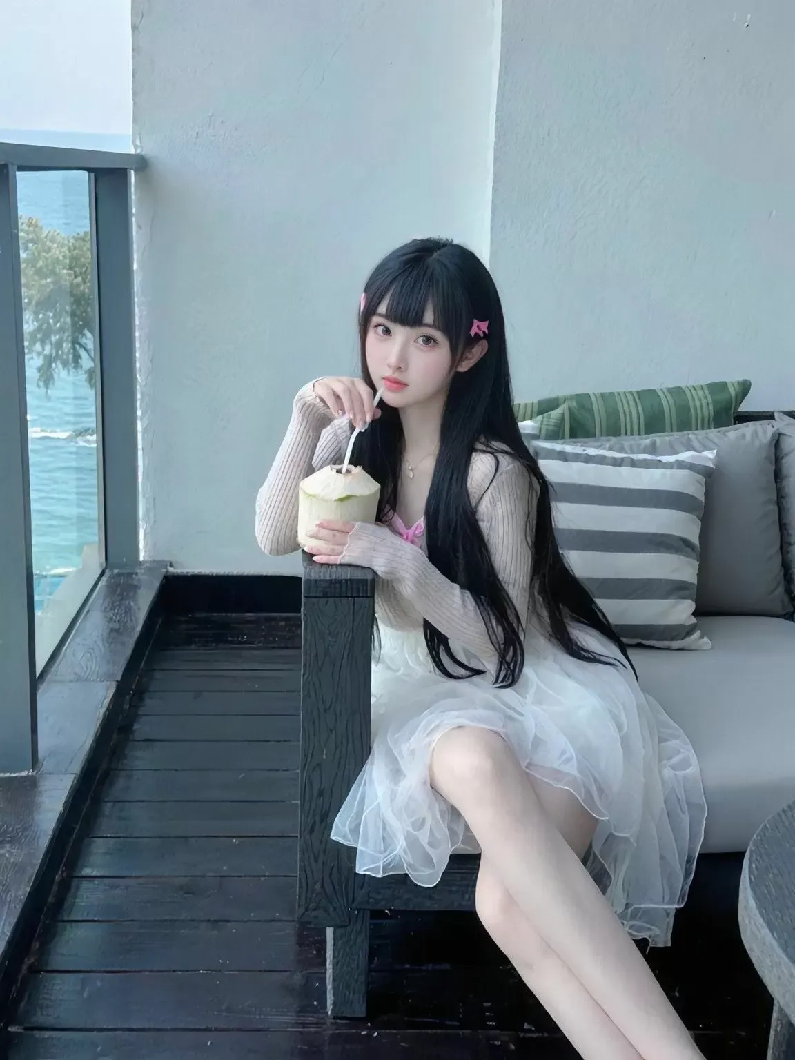 徐汇170c清纯女大学生甜妹筷子腿a4腰 Gallery 7