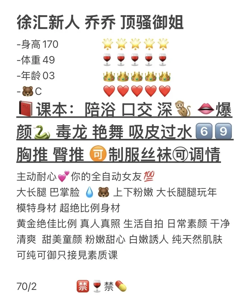 徐汇新人❤️乔乔 极品顶骚御姐 全身白净 真人真照 Gallery 2