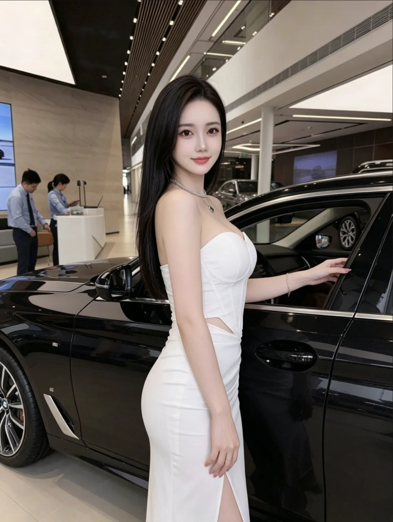 高端极品车模网红🦋小满🌸🌸 Gallery 3