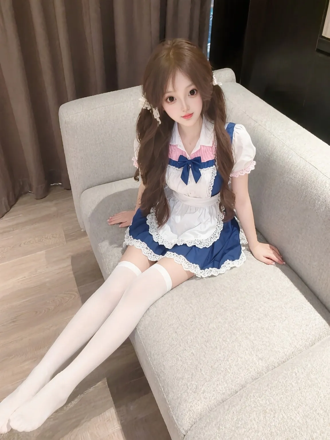 小爱酱  天然大胸混血儿萝莉 Gallery 5