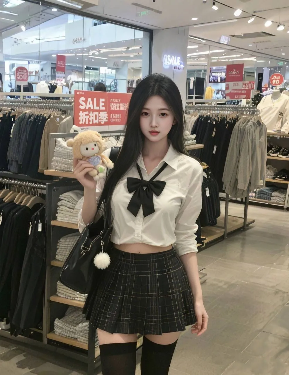 浦东-小九-08极品萌妹-三点超粉-69舌吻 Gallery 7