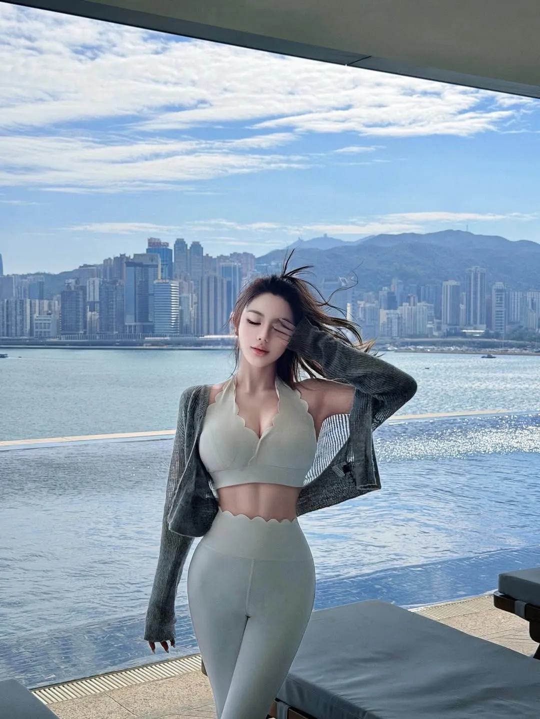 K4384-176 浦东极品纯欲健身达人时装模特 176E.02 Gallery 2