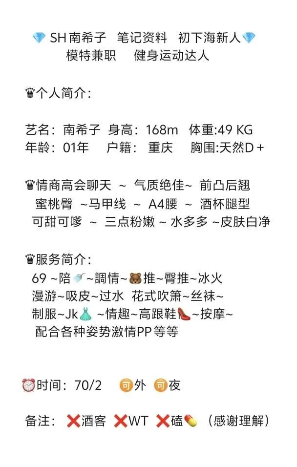 健身教练模特兼职   南希子   笔记资料 Gallery 4