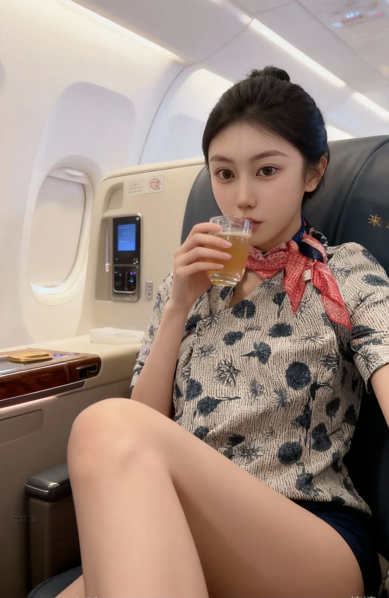 K1206F-美美 浦东研究生白虎海航空姐 172C Gallery 5