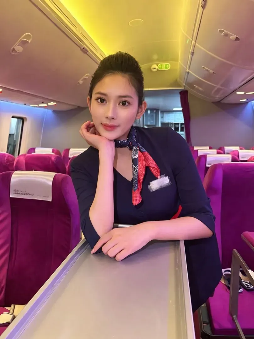 真实东方航空空姐兼职05✈️奚梦瑶裸高👠175 Gallery 7