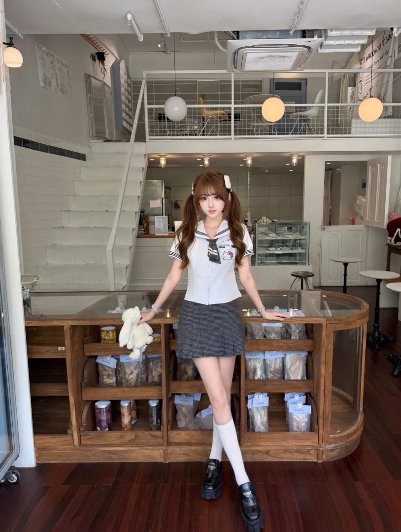 双马尾萌妹 月月