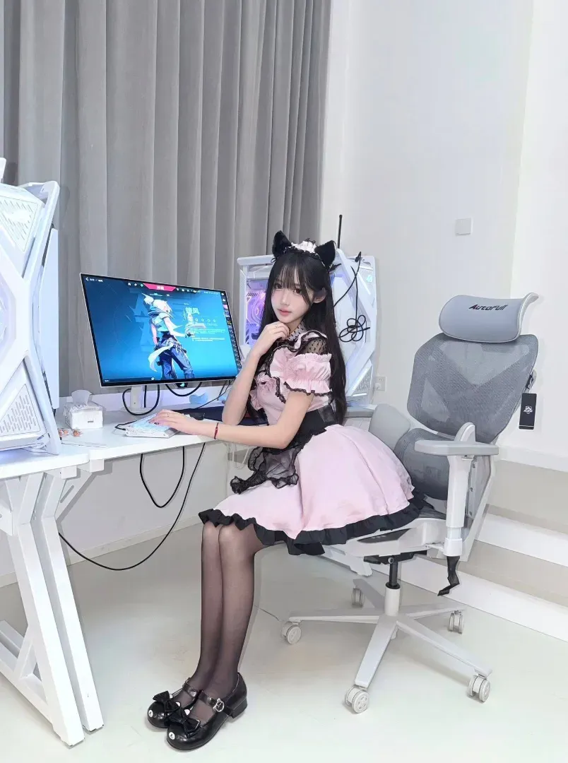 白虎懒懒 日系JK腿精腿模学生网红纯欲风高白纯 Gallery 6