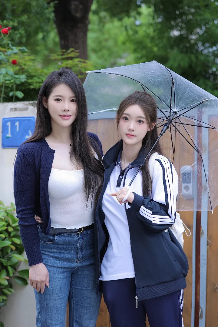 bb367 静安真实高颜值母女