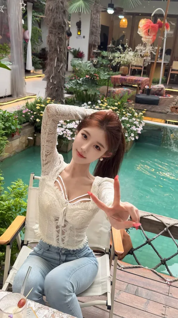普陀173D维密模特短剧演员冷白皮筷子腿 Gallery 3