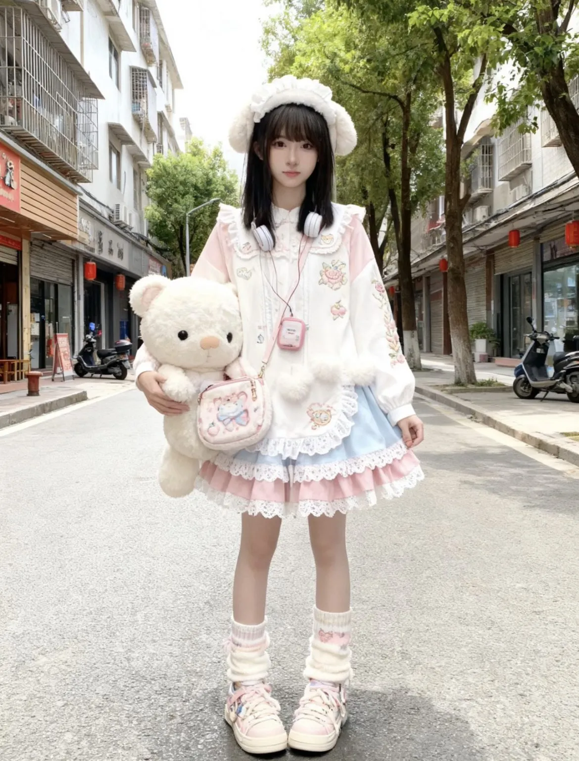 Y3343D-大喵 静安清纯小萝莉 Gallery 3
