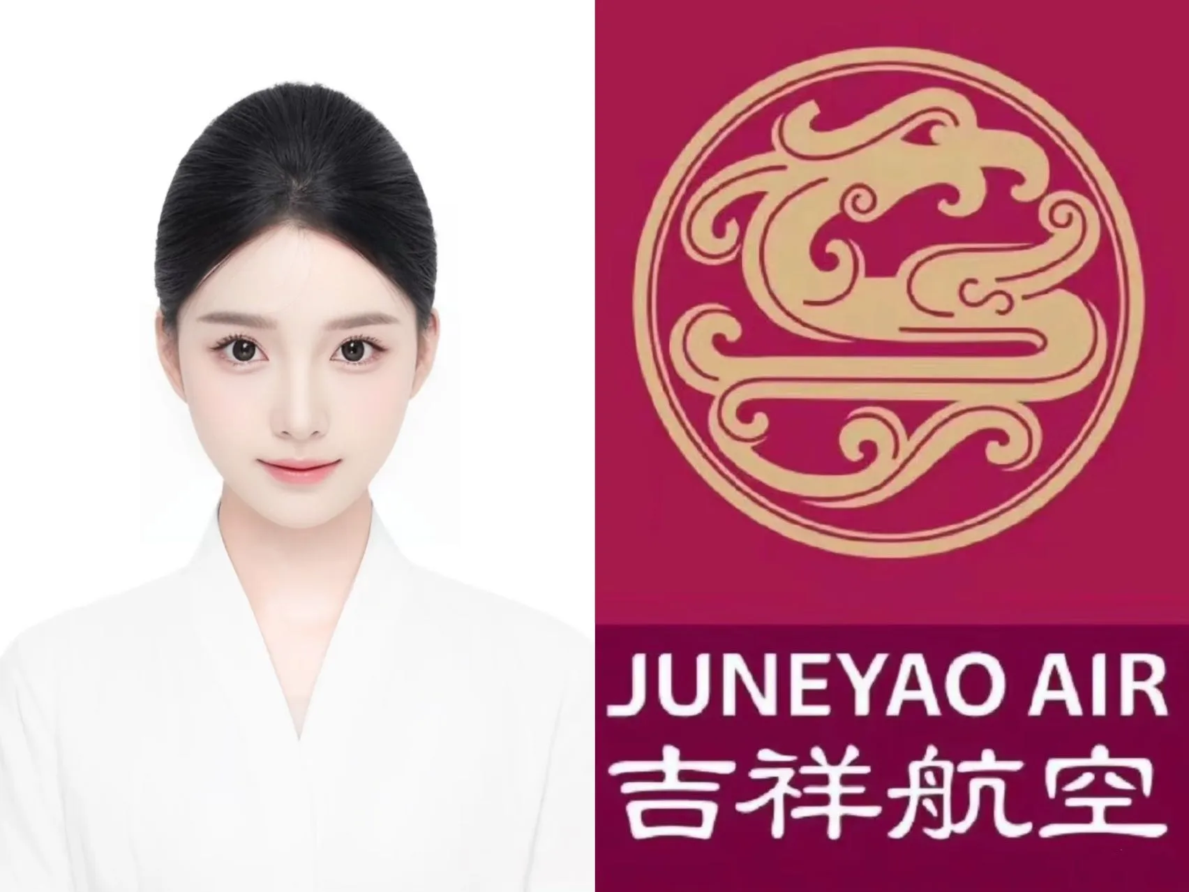 206新人吉祥航空可爱空乘首开 硬5🦜 Gallery 1
