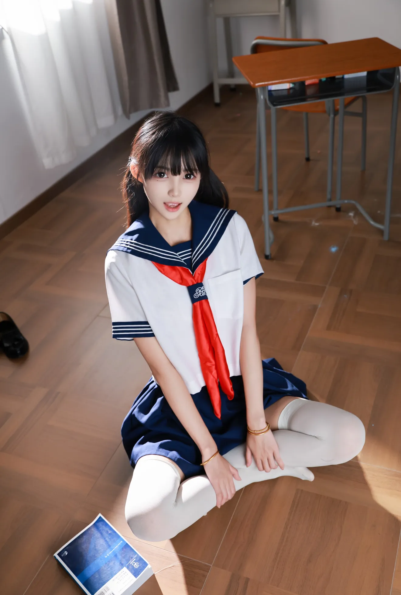 清纯JK日系女友「猫酱」🎏一线天 Gallery 3