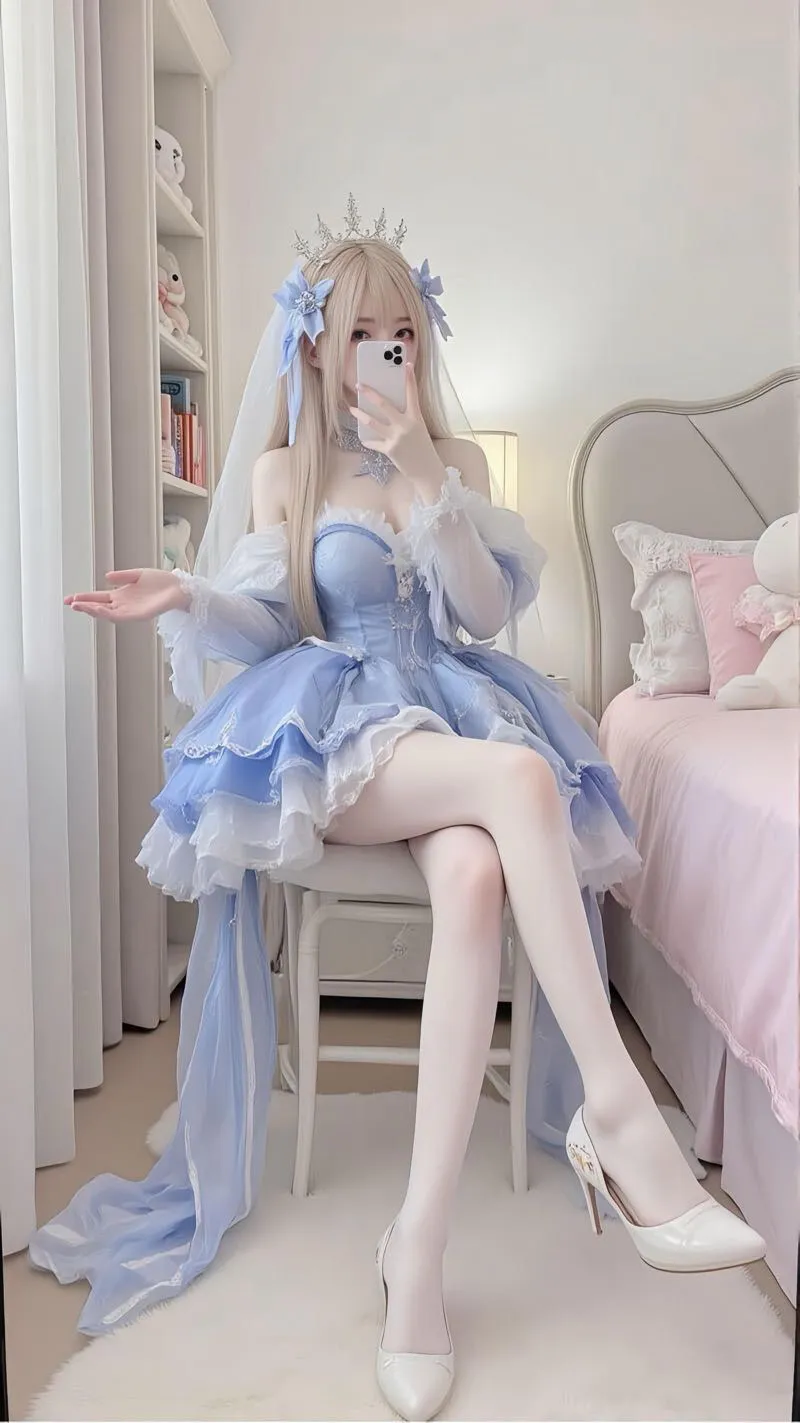 二次元cos骚纯白🐯「纯纯」喜欢叫爸爸 🉑登记代开 Gallery 3