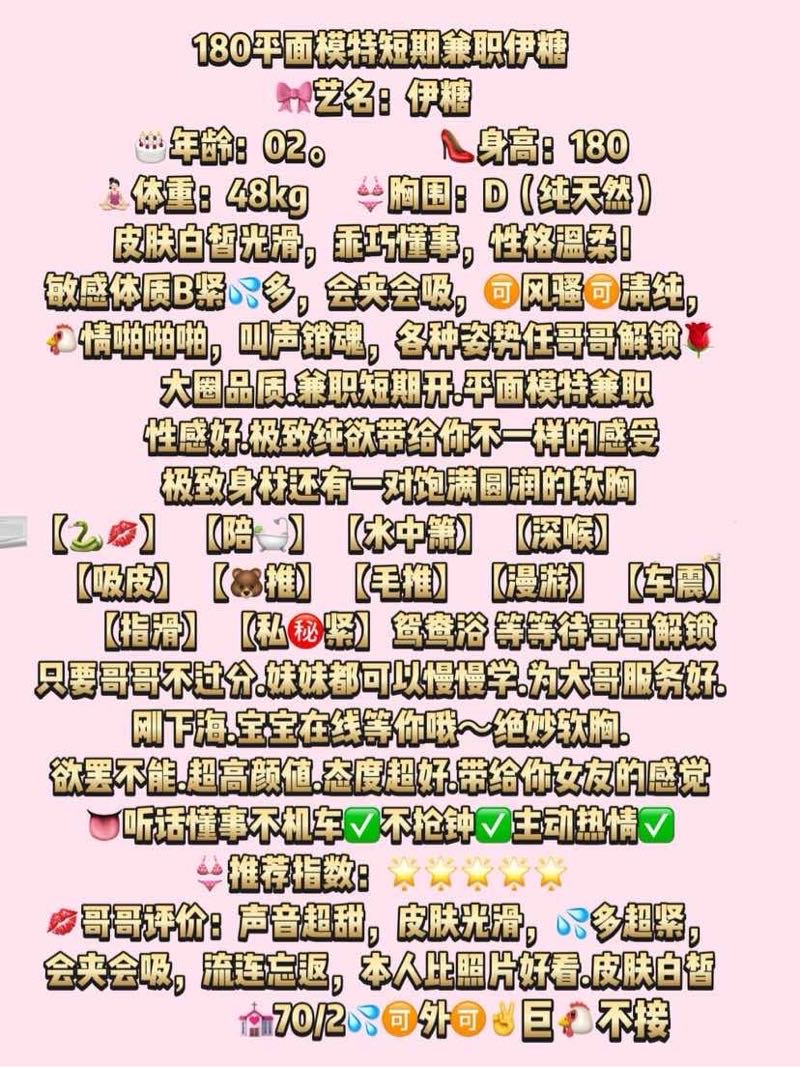 180平面模特短期兼职伊糖 Gallery 1