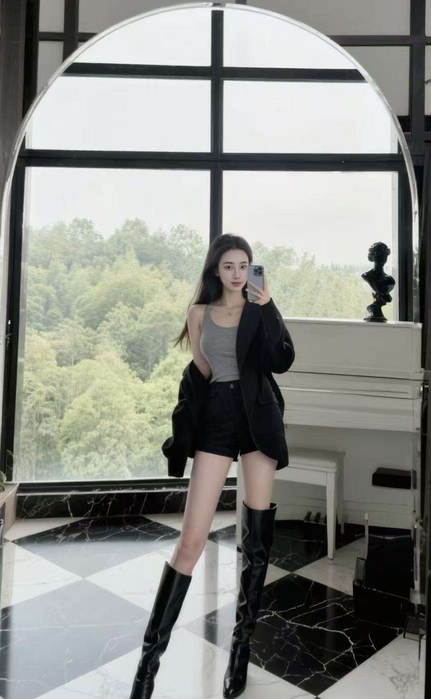 Y2438K-165 浦东硬五纯欲模特 165D.03 Gallery 4