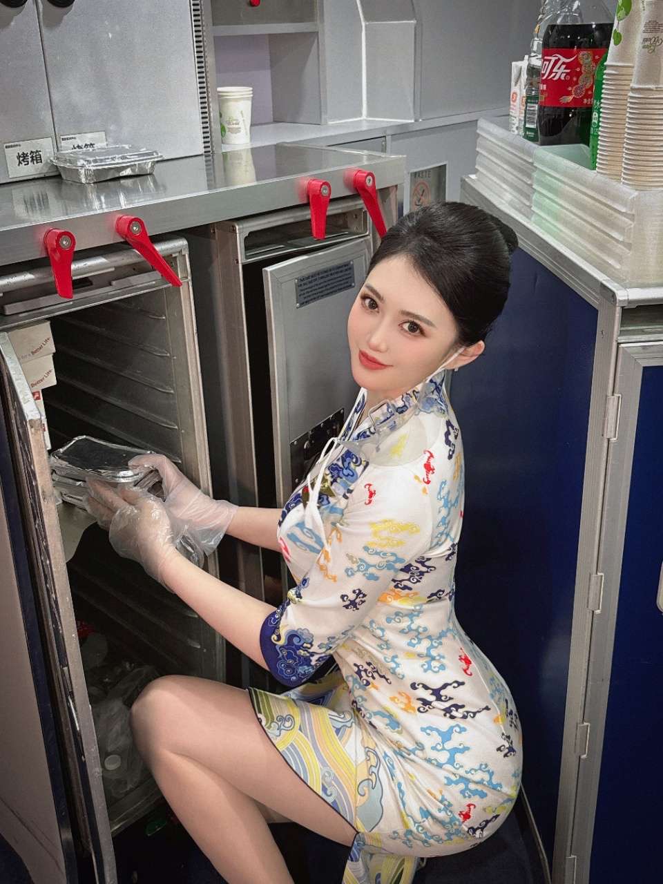 Y276A-关关普陀海航空姐176C Gallery 4