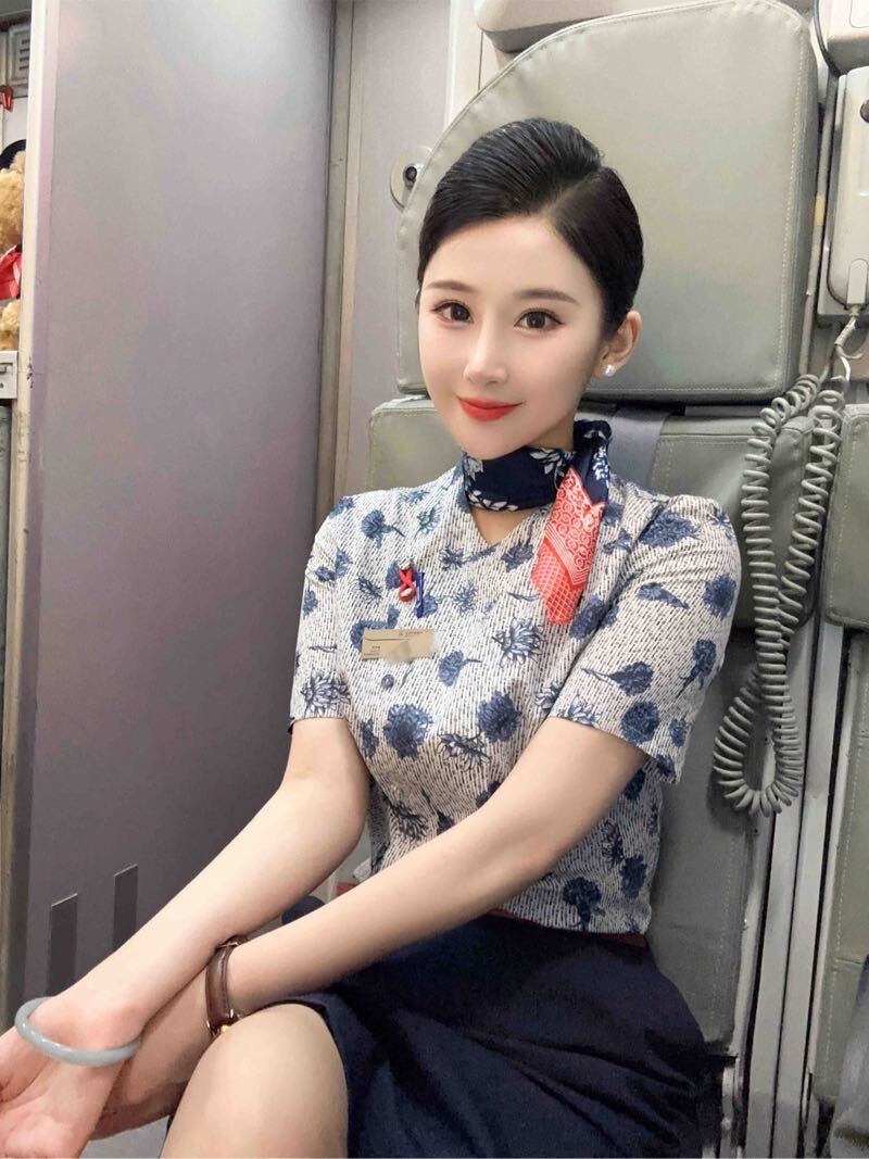 Y1693-空姐 静安东航空姐 168C01 Gallery 2