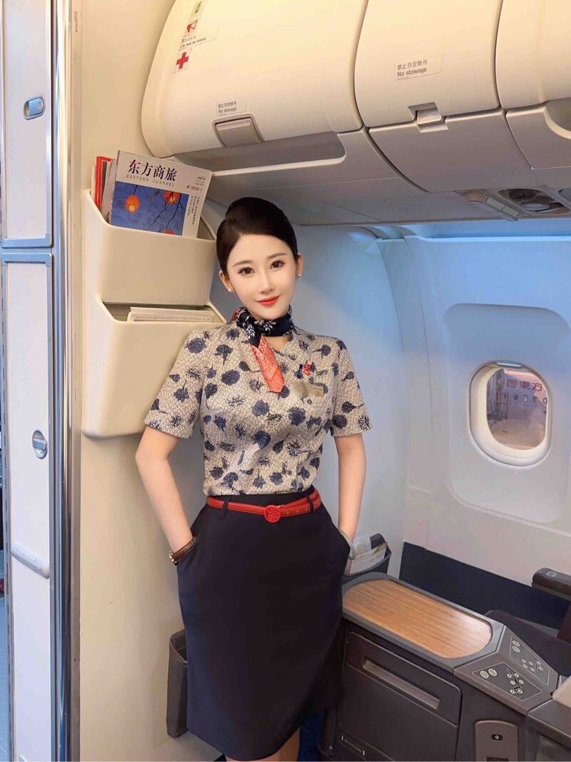 Y1693-空姐 静安东航空姐 168C01 Gallery 5