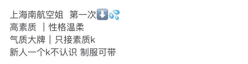 Y4003B-南航 徐汇南航空姐 갤러리 1