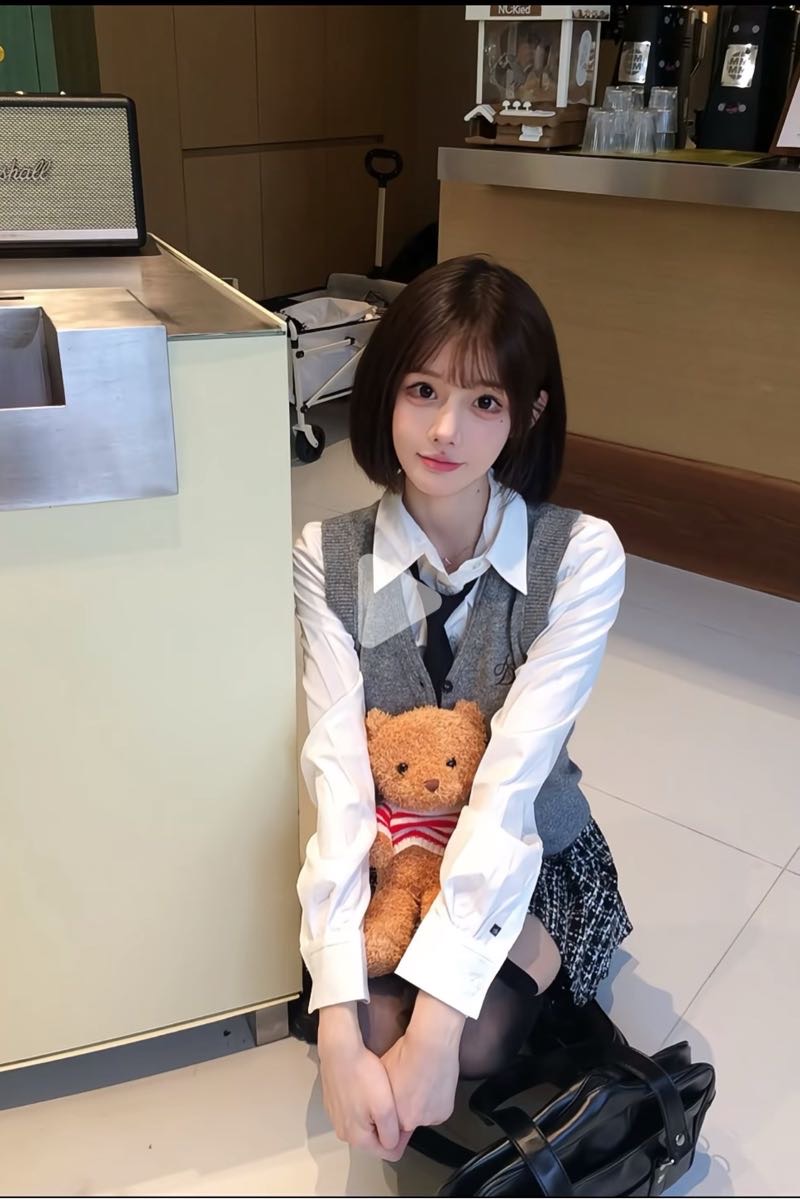 Y3247A-短发 普陀纯欲美妆博主 168D