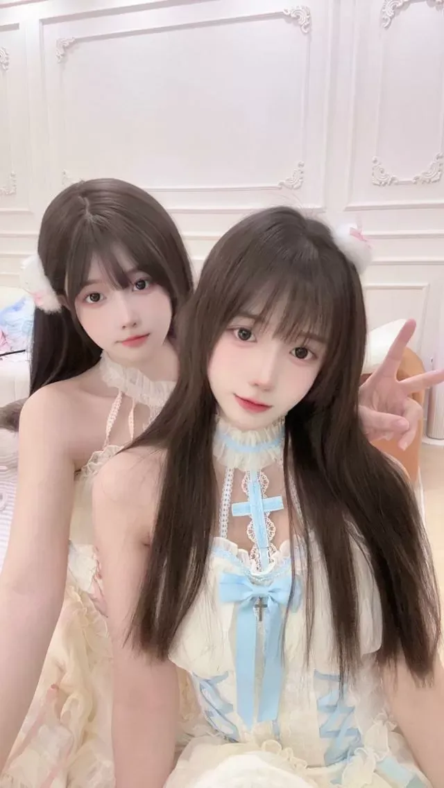 Y2811-163双胞胎 静安硬五双胞胎白虎萝莉 163D.03 Gallery 9
