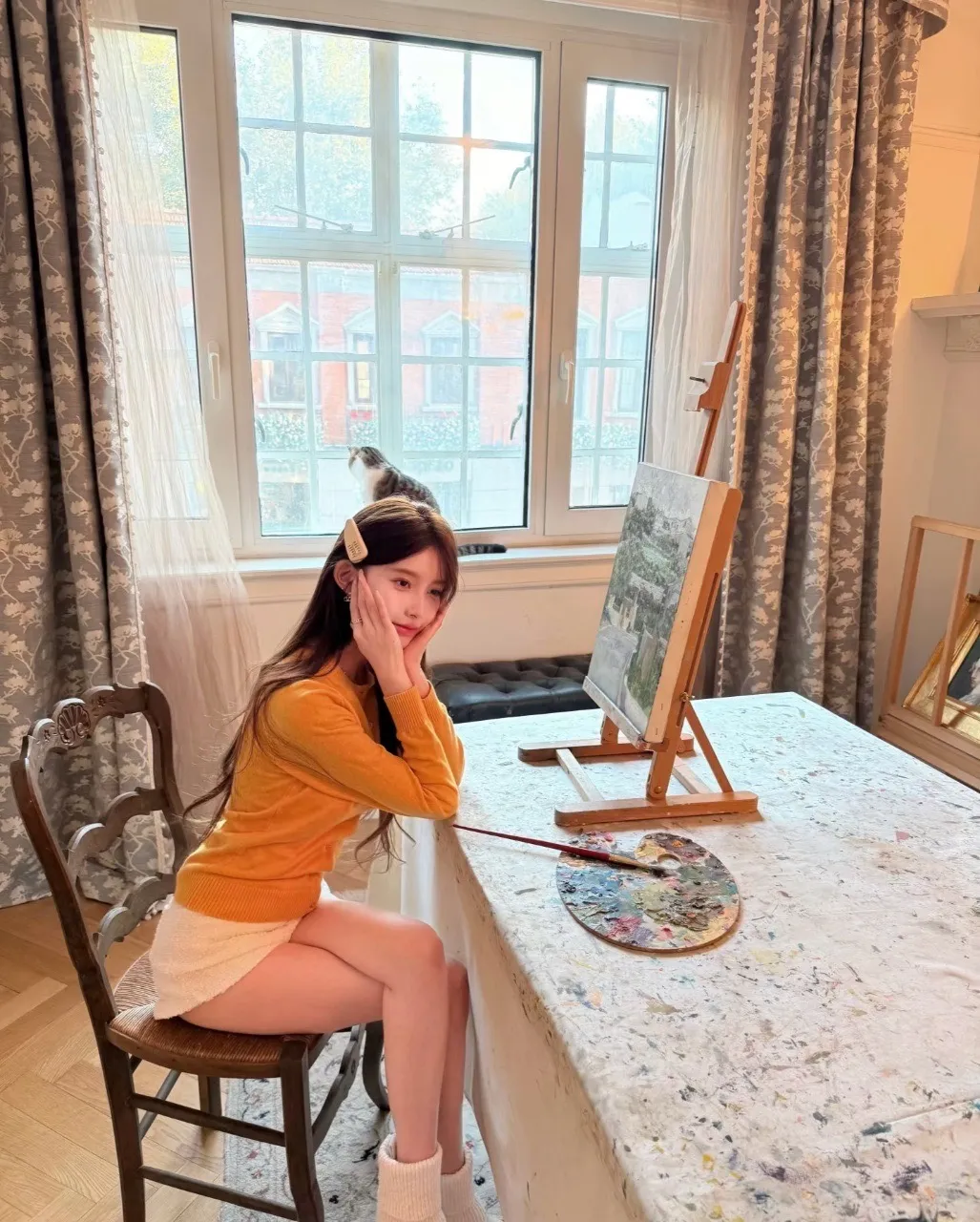 Y4520-薇薇静安硬五上戏学院摄影专业