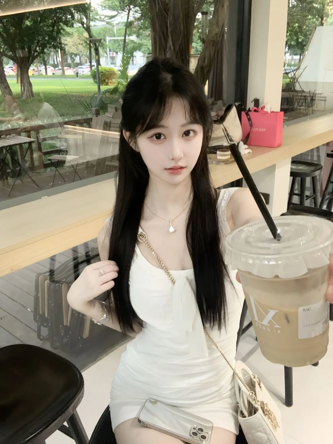 Y4374-苏苏 静安气质甜妹高白醇