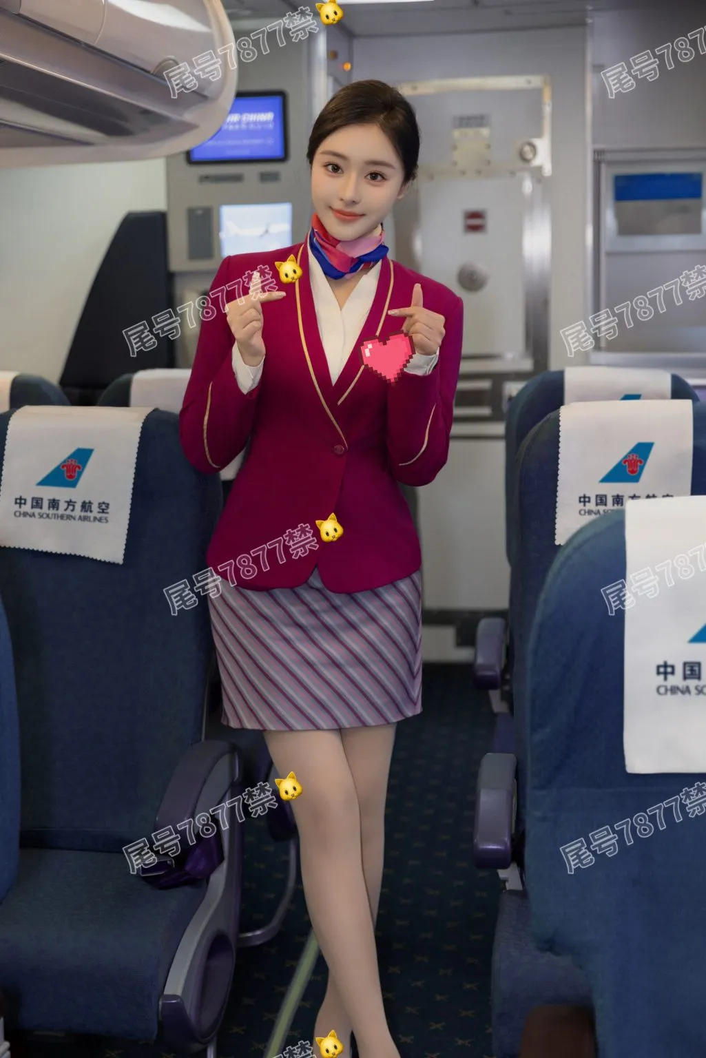 Y2375-浦东空姐 浦东南航空姐 Gallery 2