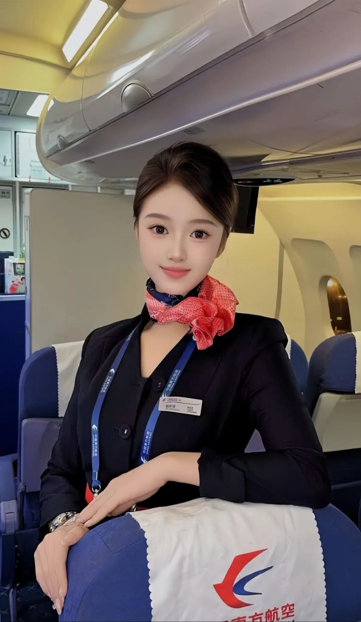 Y4428A-178长宁东方航空空姐🏠三外五