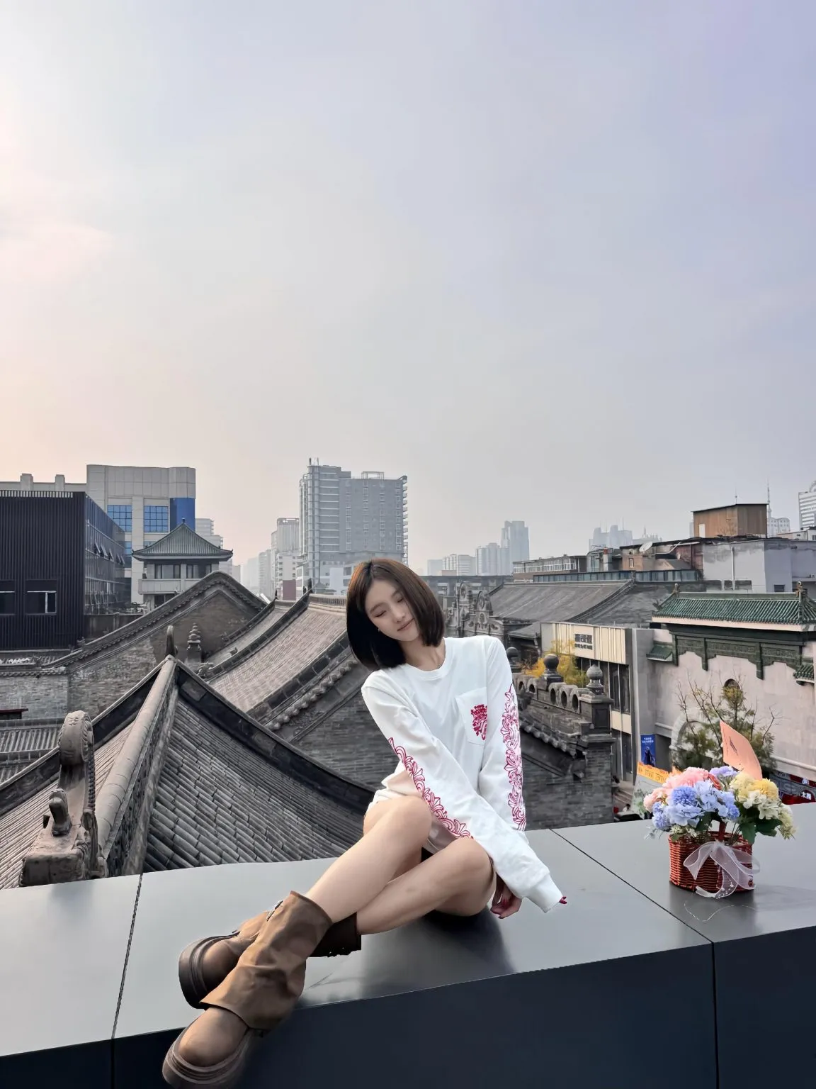 Y526-小怡 闵行白小纯短发甜妹 畫廊 3