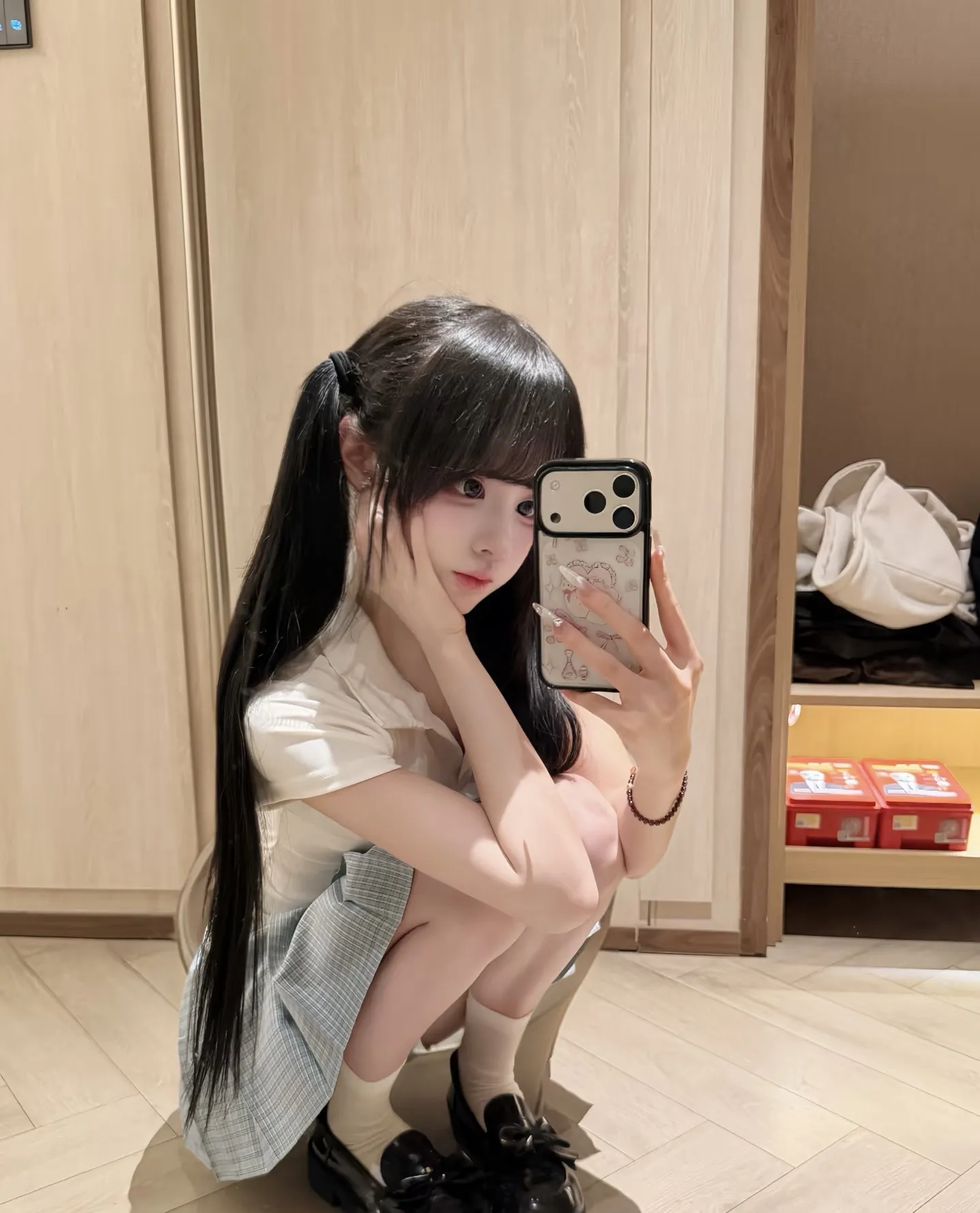 白小纯 小猫咪 天生白虎