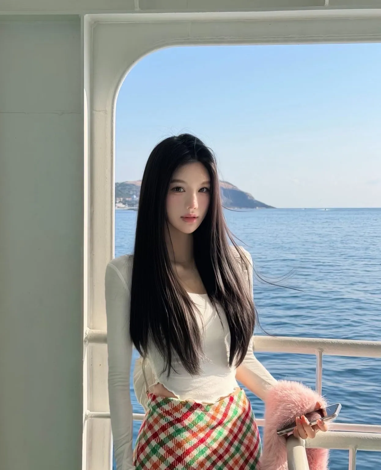 4523-173 普陀硬五清纯冷白皮模特