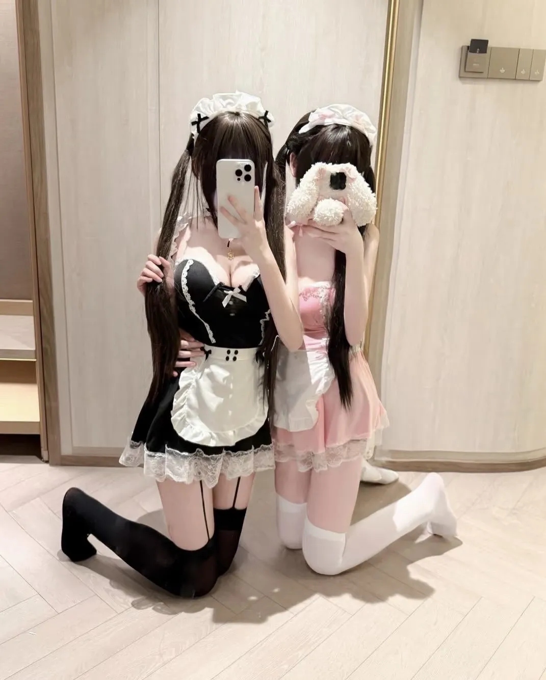 桃桃08后萝莉🉑看证🉑验证全身无纹身🈶姐妹🉑双飞 Gallery 1