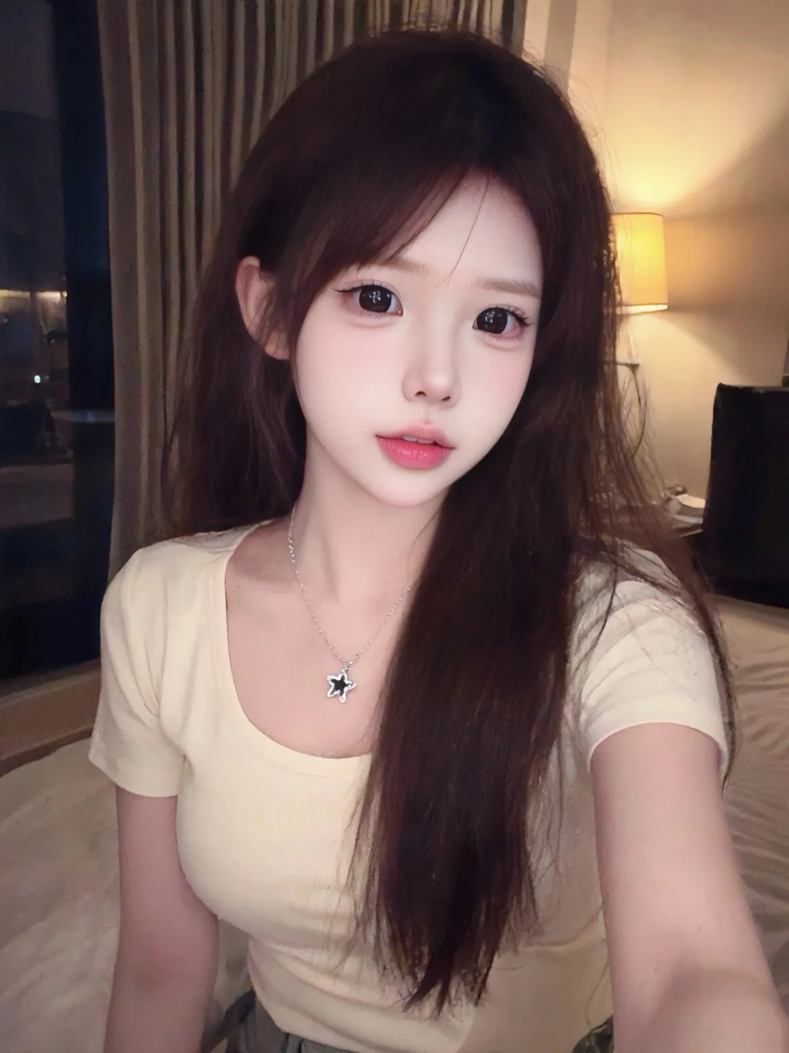 蓝莓 175新人下海，童颜巨乳，极品反差婊 Gallery 5