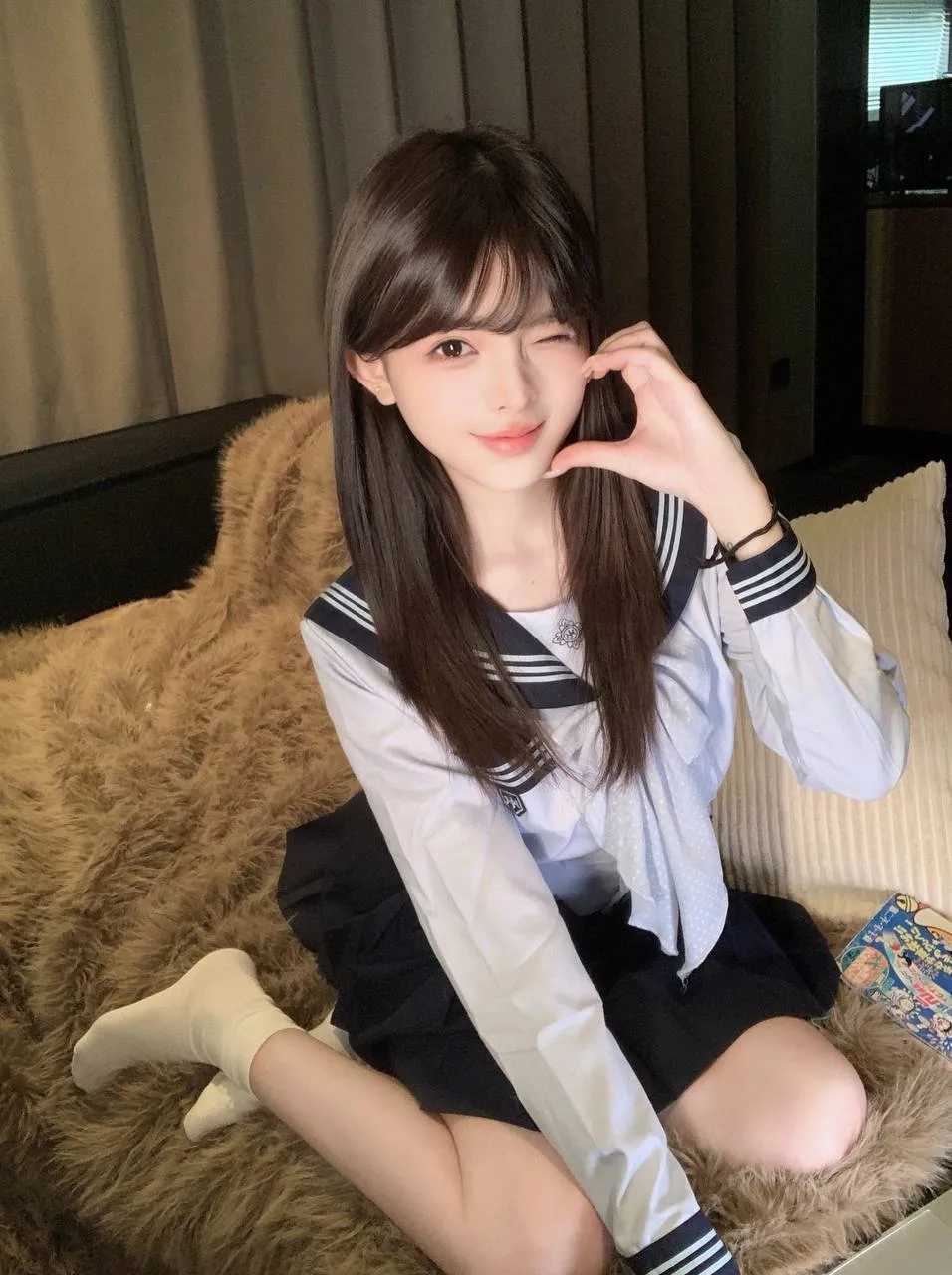 日系JK少女女高「小爱」 Gallery 1