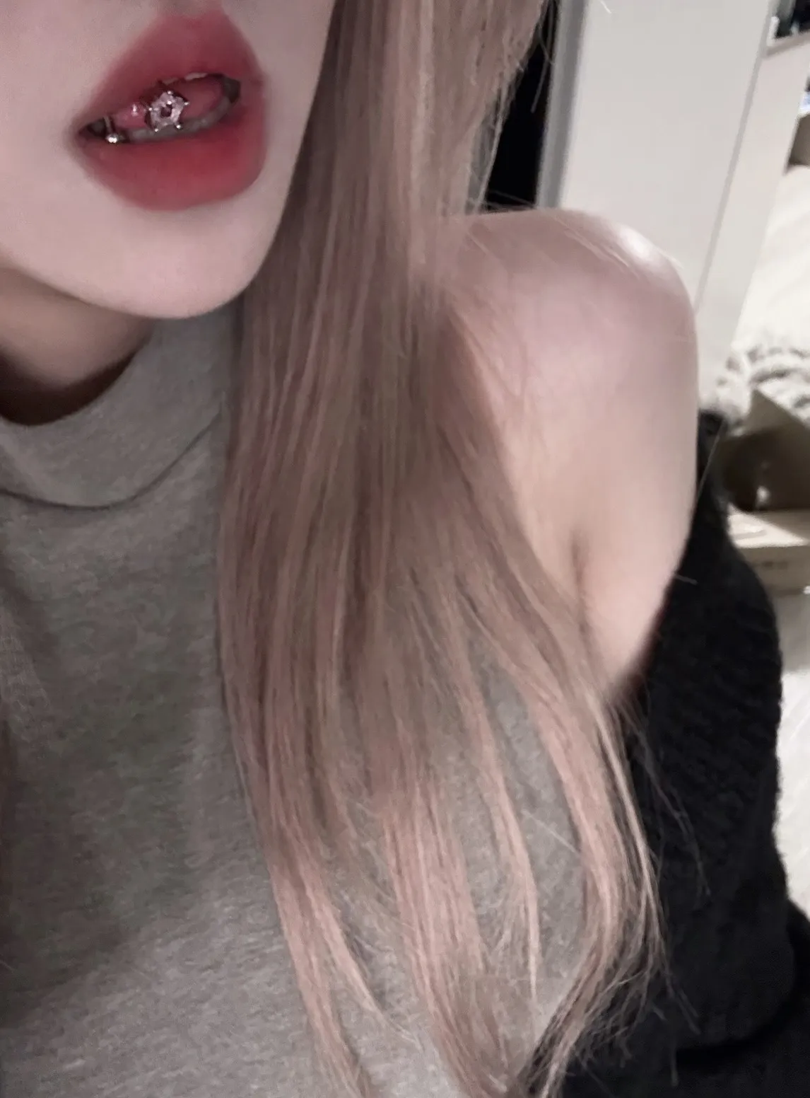 a137舌钉萌妹白虎萌萌可纯可御 畫廊 4