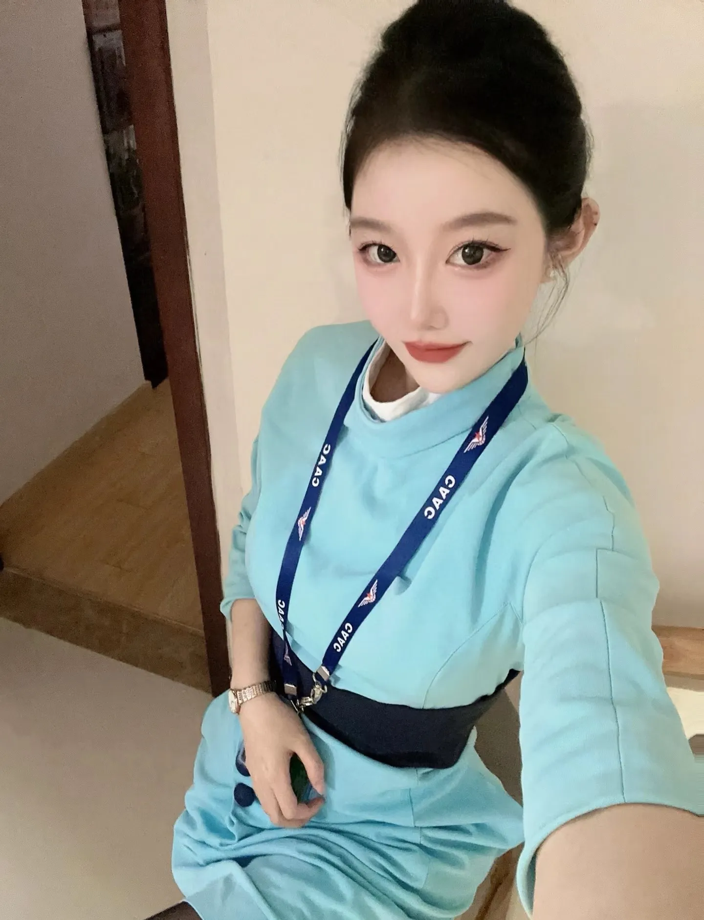 皮肤白 a4腰 空姐毛晶晶 Gallery 4