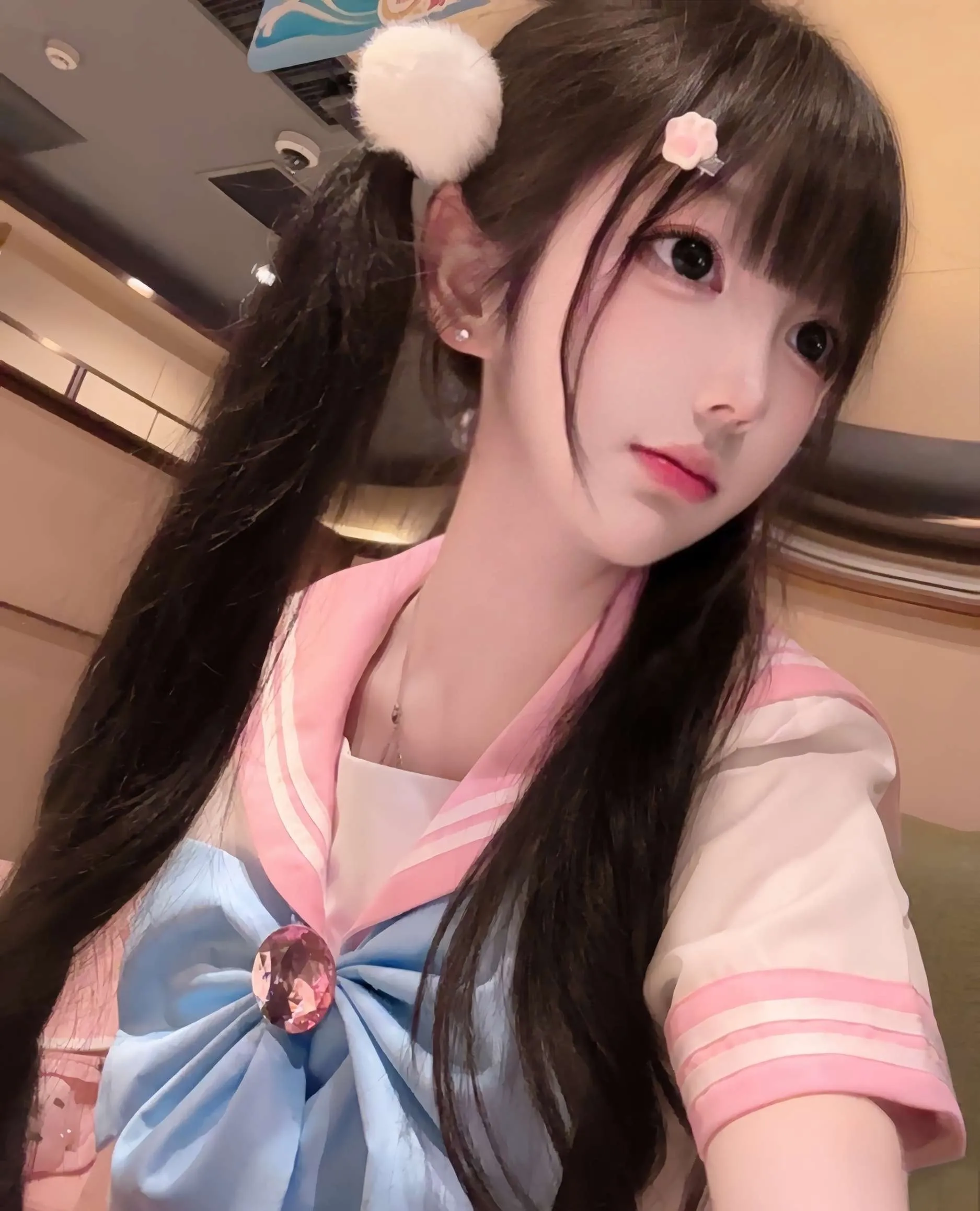 白虎女孩 上下三粉 安安